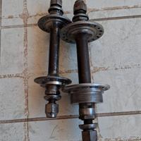 Coppia mozzi FB da corsa flange in alluminio 