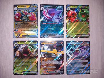 Lotto Carte Pokemon Ita Rare EX Holo Cronoforze