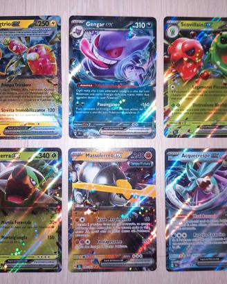 Lotto Carte Pokemon Ita Rare EX Holo Cronoforze