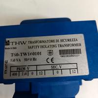 Trasformatore di sicurezza 160VA 400-230/12-0-12V