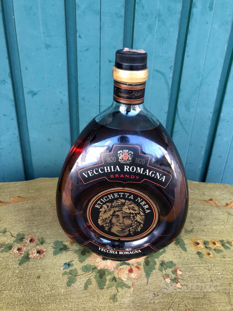 Brandy VECCHIA ROMAGNA etichetta Nera 1820 Anniversario con Box