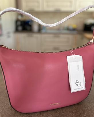 Mandarina Duck Luna, Borsa A Spalla rosa intenso