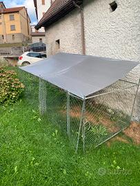 Gabbia per cane smontabile e modulabile