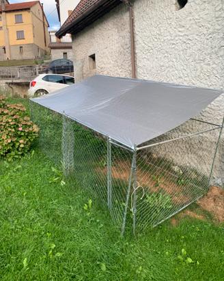 Gabbia per cane smontabile e modulabile