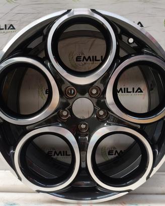 CERCHI IN LEGA 18 ALFA ROMEO TONALE BLACK DIAMOND