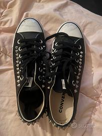 Scarpe converse borchiate