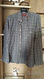 CAMICIA UOMO DI COTONE BRAND CARRERA COLORE MARRON
