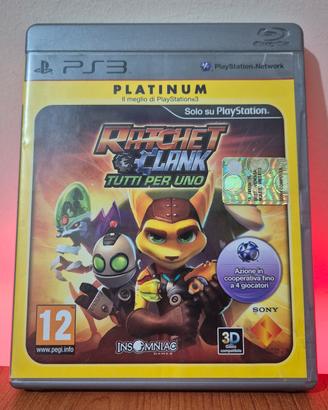 Ratchet and Clank Tutti per Uno Playstation 3