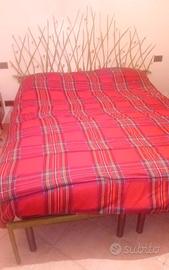 Letto matrimoniale in ferro battuto