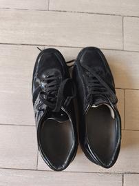 Sneakers Hogan Interactive nere con strass- 35 - 