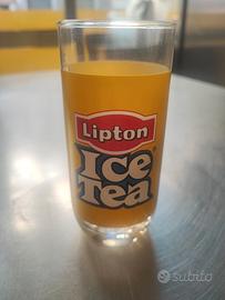 bicchieri  ICE tea Lipton 