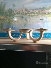 Candeliere Rosenthal Art-dèco 3 Fiamme 