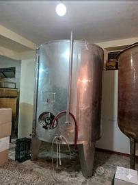 Cisterna acciaio inox 5000 litri