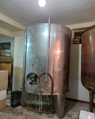 Cisterna acciaio inox 5000 litri