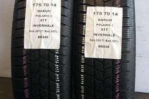 2 gomme 175 70 14 barum br248