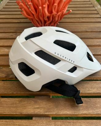 Casco MTB Rockrider bianco – come nuovo