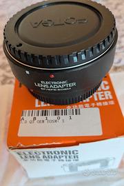 Adattatore FOTGA per obiettivi Canon EF/EFS-EOSM