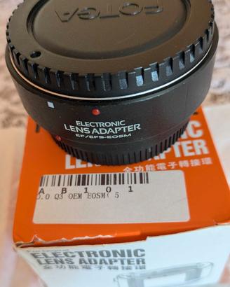 Adattatore FOTGA per obiettivi Canon EF/EFS-EOSM
