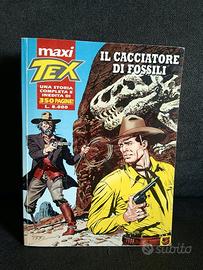 Libro fumetto Maxi Tex, il cacciatore di fossili