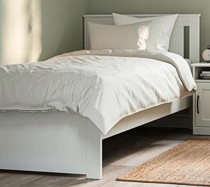 letto singolo con materasso