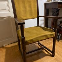 Poltrona con seduta da rifare