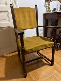 Poltrona con seduta da rifare