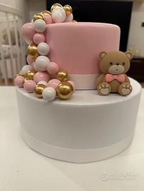 Torta Scenografica Battesimo, Comunione, Compleann