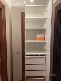 Armadio IKEA con ante a specchio