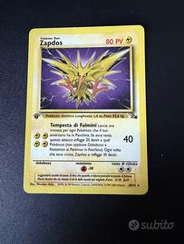 Zapdos - non holo - fossil 1st ed