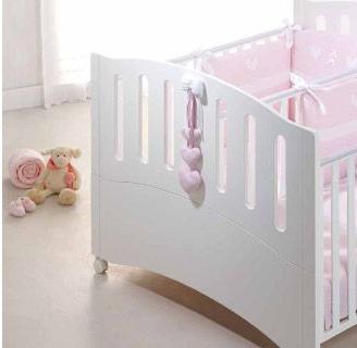 Azzurra Design Lettino Gemellare Gemini Bianco