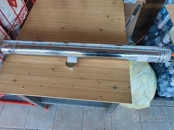 tubi acciaio coibentati stufa pellet 80