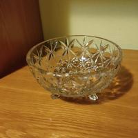 porta caramelle in cristallo Boemia vintage 