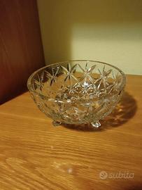 porta caramelle in cristallo Boemia vintage 