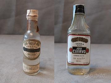 Lotto di 2 mignon liquore tequila