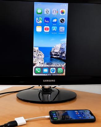 Apple Adattatore Lightning HDMI per iPhone/iPad