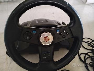 volante e pedaliera per console rally F1 Moto gp