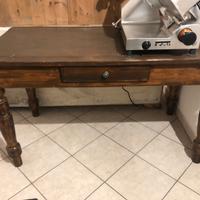 TAVOLO LEGNO ANTICO RETTANGOLARE