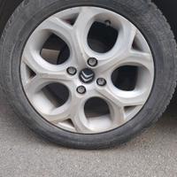 cerchi in lega + gomme Citroen 