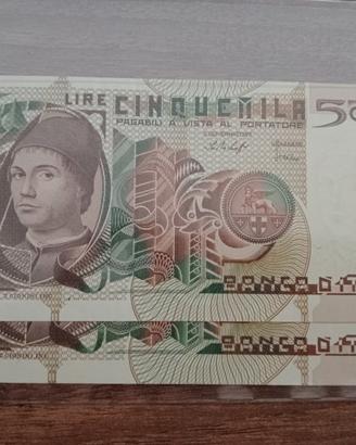lire 5000 Antonello da Messina banconote lira