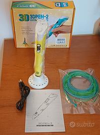 Penna 3D 3DPEN-2 con Filamenti PLA – Nuova