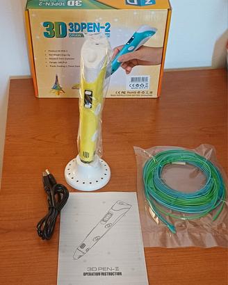 Penna 3D 3DPEN-2 con Filamenti PLA – Nuova