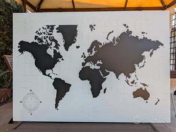 stampa Mappamondo Ikea