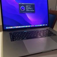 Mac book pro 15” retina Touch Bar 