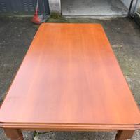 Tavolo da pranzo allungabile in legno noce 157x85