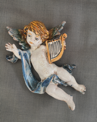 Angelo in ceramica di Caltagirone