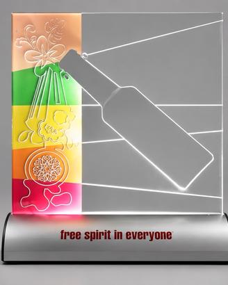 Espositore  acardi breezer luce led