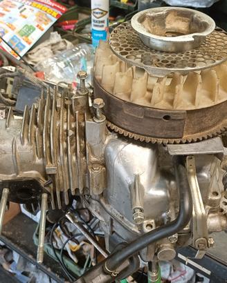 motore Honda HR216 con avviamento elettrico.