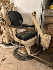 Poltrona odontoiatrica anni 50