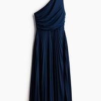 Abito da cerimonia monospalla blu navy (TG XL)