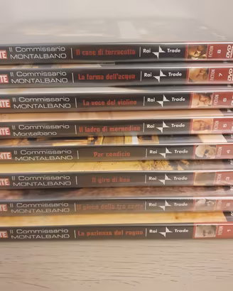 Il Commissario Montalbano 8 dvd